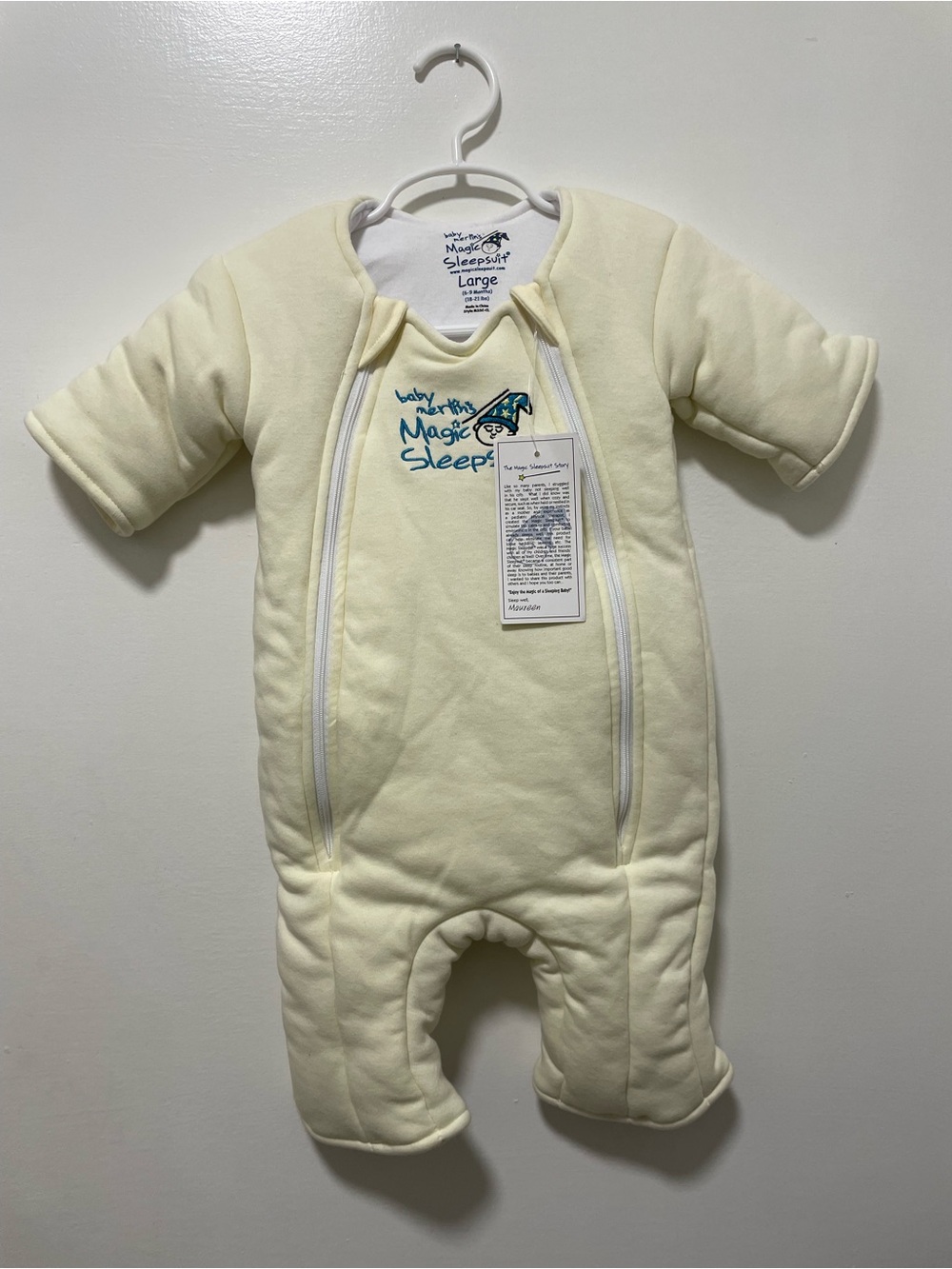 Baby Merlin’s Magic Sleepsuit - Large NEW